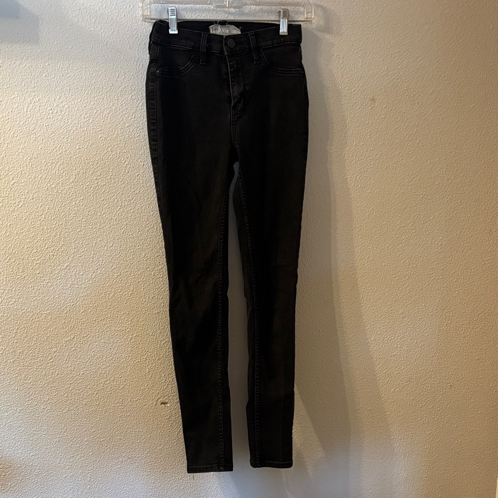 Free People Black Skinny Jeans